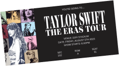 Taylor Swift Eras Tour Tickets